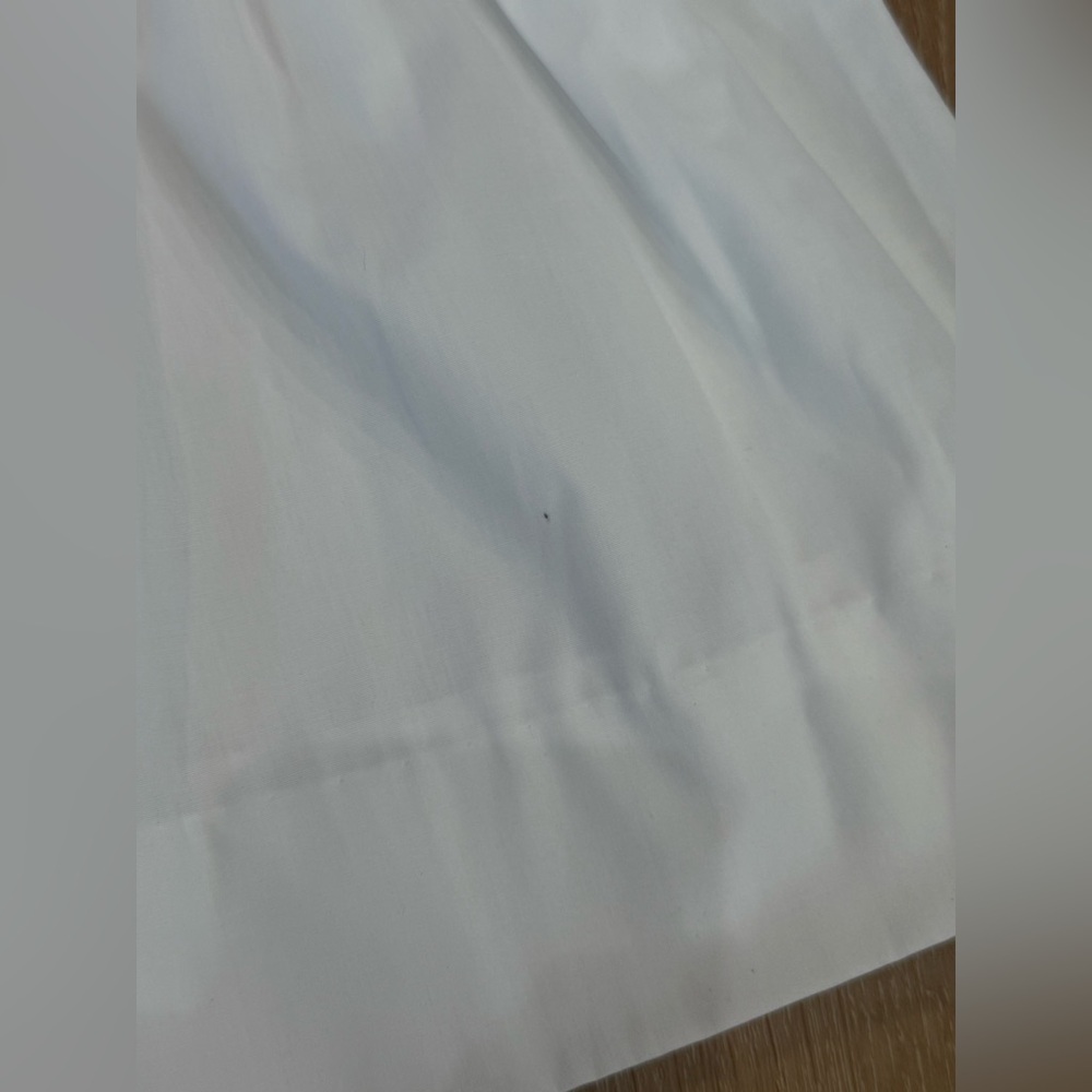 White Smocked Longhorn Cotton Dress for Girls - Picture 4 of 9